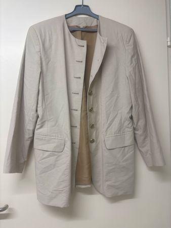 Lion d'Or Suisse Blazer beige Seide Viskose Grösse 38