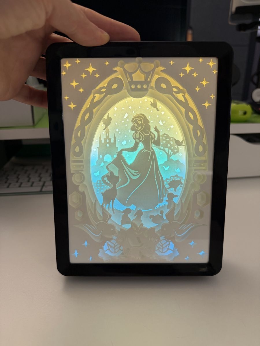 Spielzeuge: Frame LED 3D light - Disney Snow-White – Neu und originalverpackt aus Lausanne von oenix 1