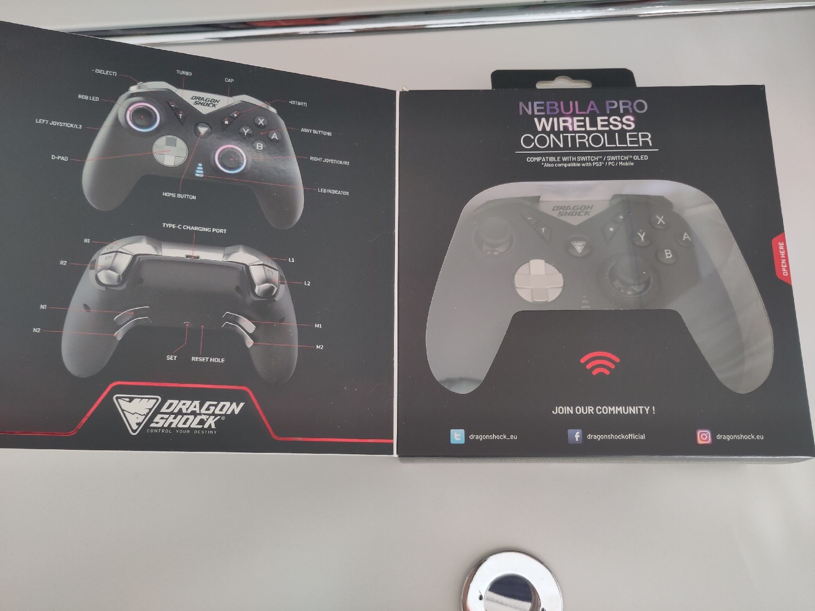 Controller: Dragon Shock Gaming Controller – Usato da Dübendorf venduto da f1do 1