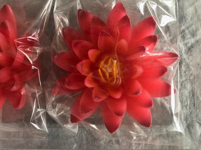 Candele: Beautiful Flower Candles – Nuovo e nell'imballaggio originale da Wohlen b. Bern venduto da cookiemonster 1