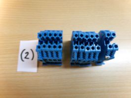 12St. Klemme blau 4mm2 WK4/U (2)