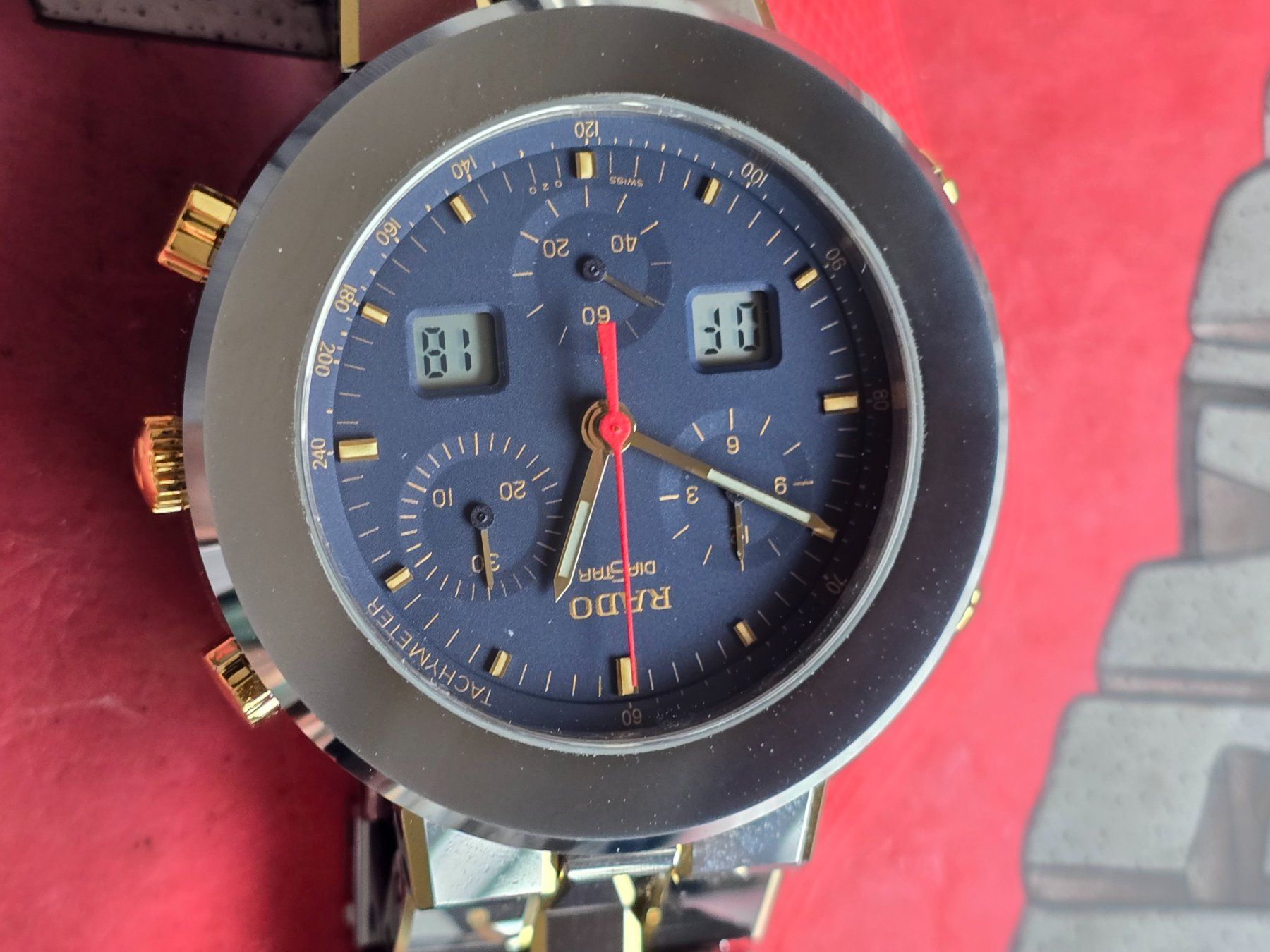 Rado Orologi: 205 Rado DiaStar Diamaster Date Chronograph TOP – Usato da Muri AG venduto da Corredor 4