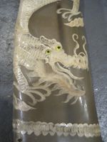 Büffelhörner mit Drachen