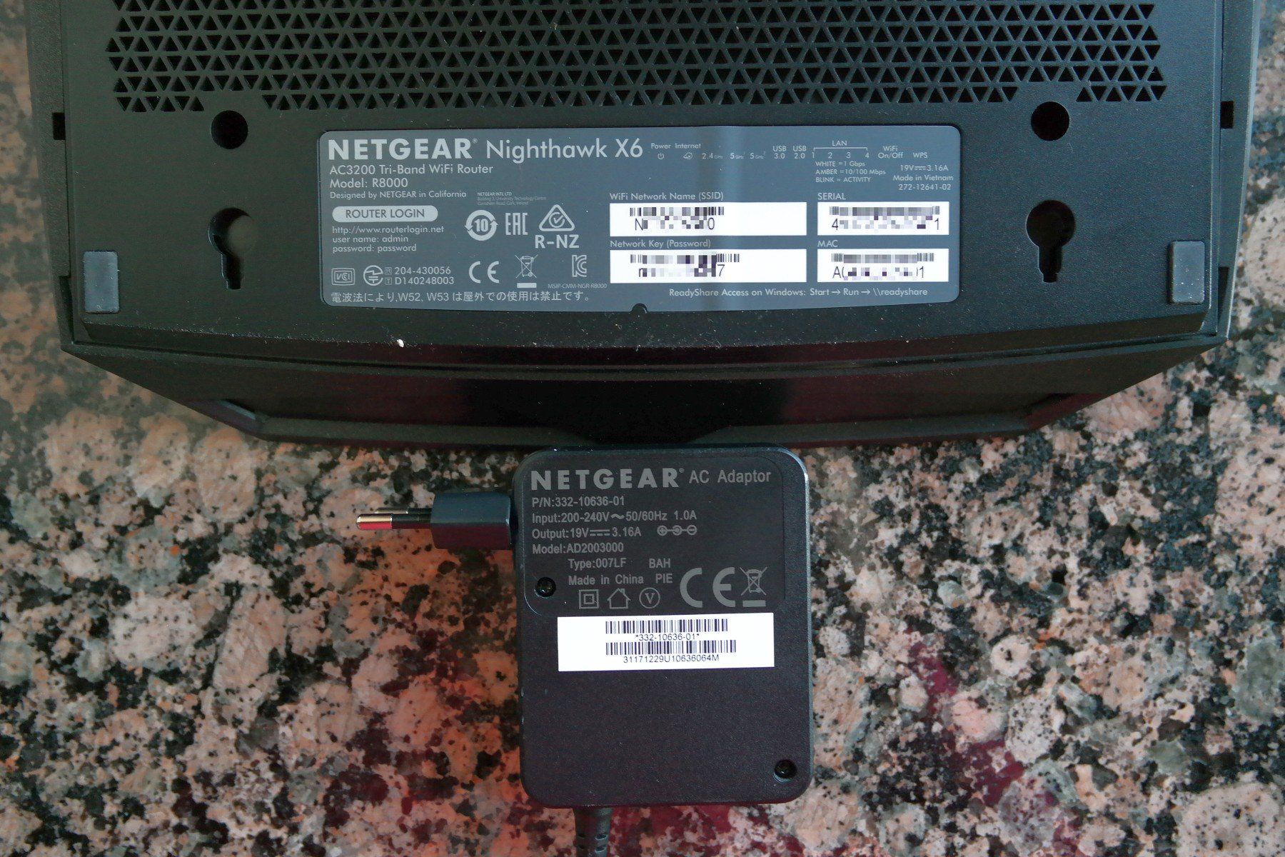 Netgear Modems & Router: Router Netgear R8000 Nighthawk X6 AC3200 – Gebraucht aus Aeugst am Albis von Ldavinci 2