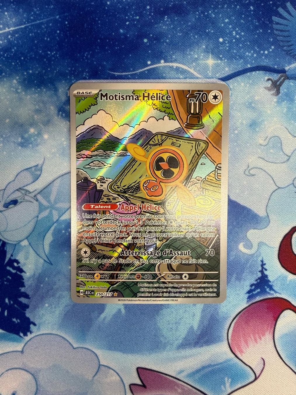 Pokémon Carte collezionabili: Motisma Hélice AR - ASC 250 FR – Nuovo (secondo la descrizione) da Courgenay venduto da ScamBoxOff