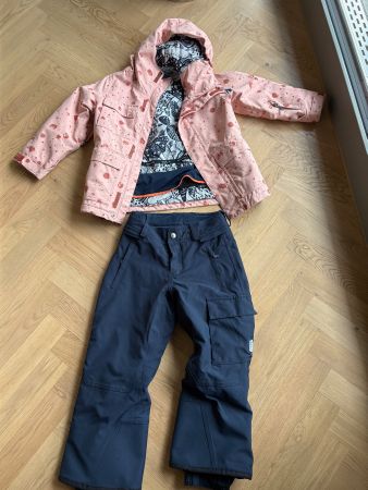 Skianzug Namuk Kinder rosa blau 116 gebraucht guter Zustand