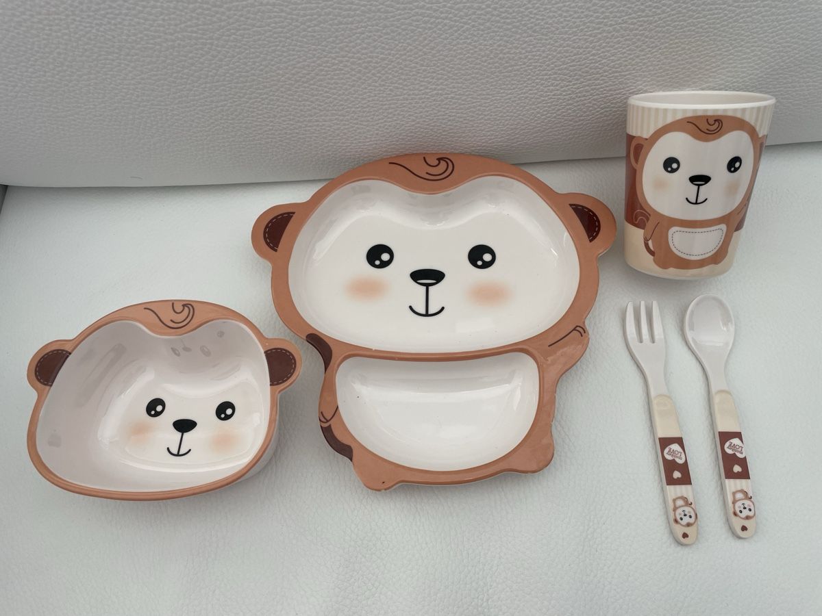 Set di piatti: Kindergeschirr 5-teiliges – Nuovo (secondo la descrizione) da Rüti ZH venduto da kar_xx9l