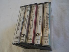 5x Silva Kassette CH Dialekt Hörspiel Kinder Geschichten