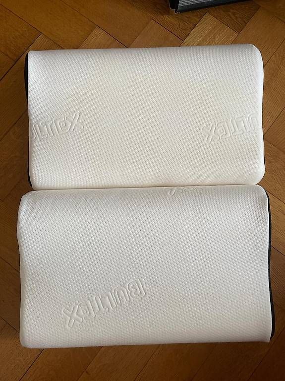 Coussins: Oreillers à mémoire de forme Bultex – Neuf avec emballage d'origine à  par  2