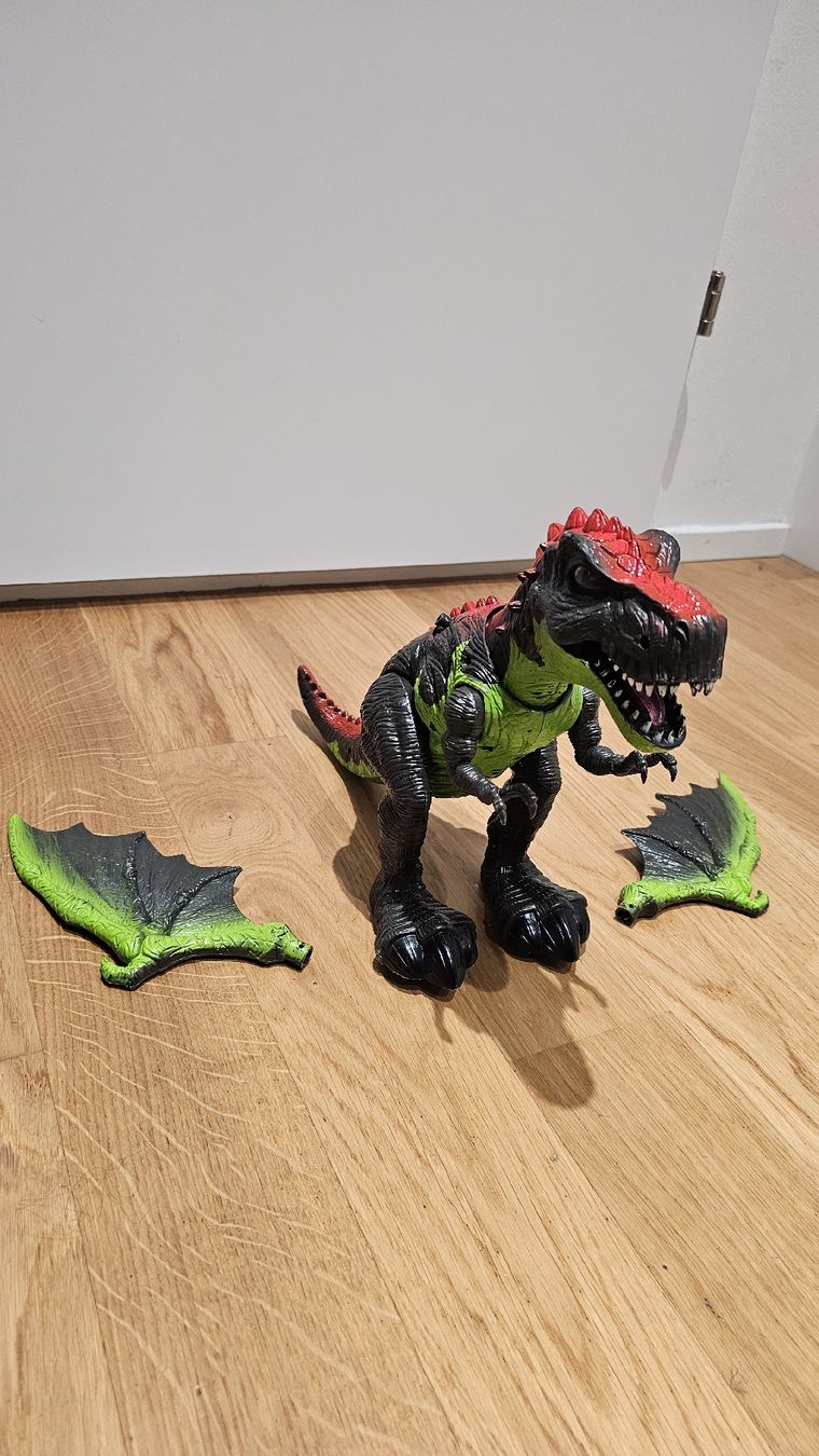 Giocattoli: Walking Dinosaur / Spazierender Dinosaurier / Drache – Usato da Hünenberg venduto da mar_vqb7 2
