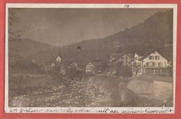 Vorderthal - Fotokarte 1921