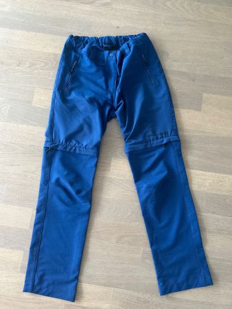 Wanderhose blau Grösse 152