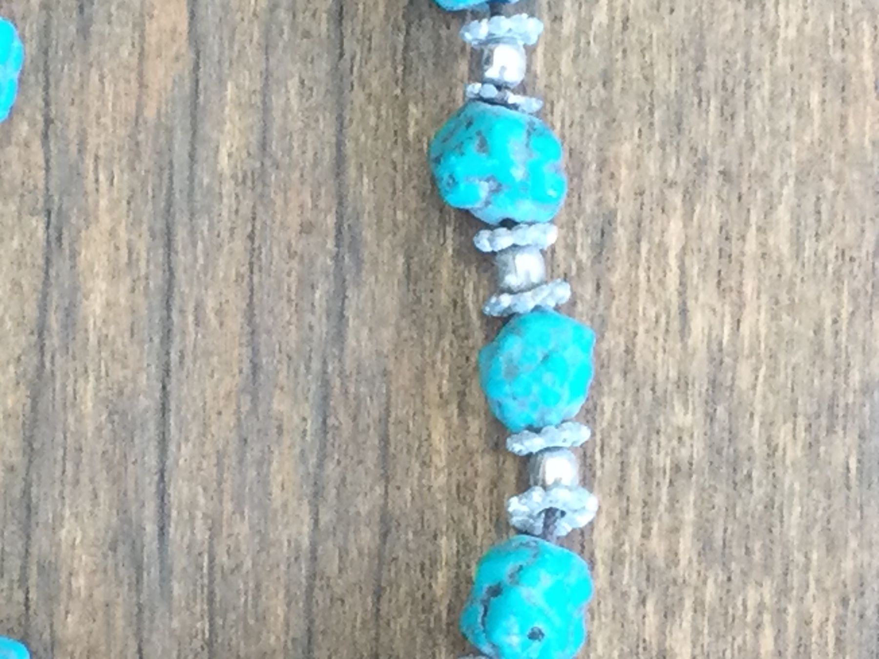Bracciali & Braccialetti: Türkis Armkette – Usato da Riehen venduto da hansi999 1