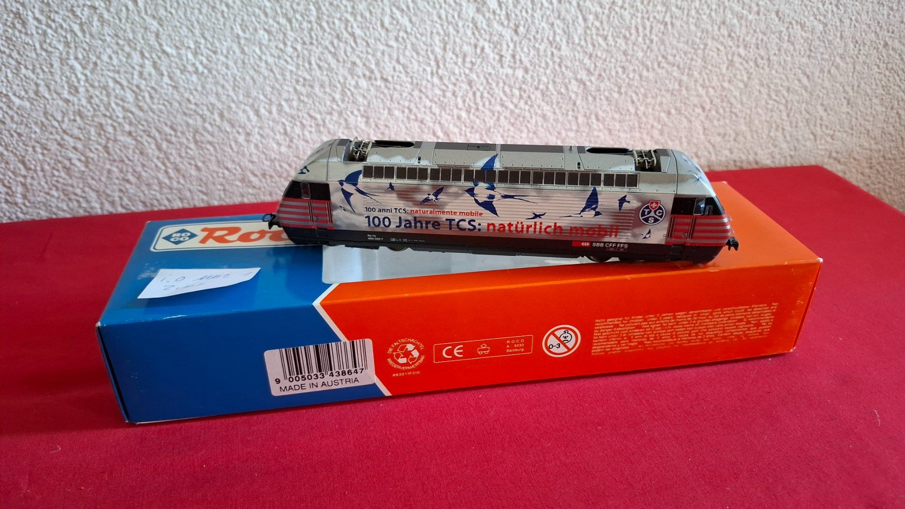 Roco Trains électriques: Roco : Re 460 " TCS " AC ,Digital – D'occasion à Märwil par Siebenzipfel 1
