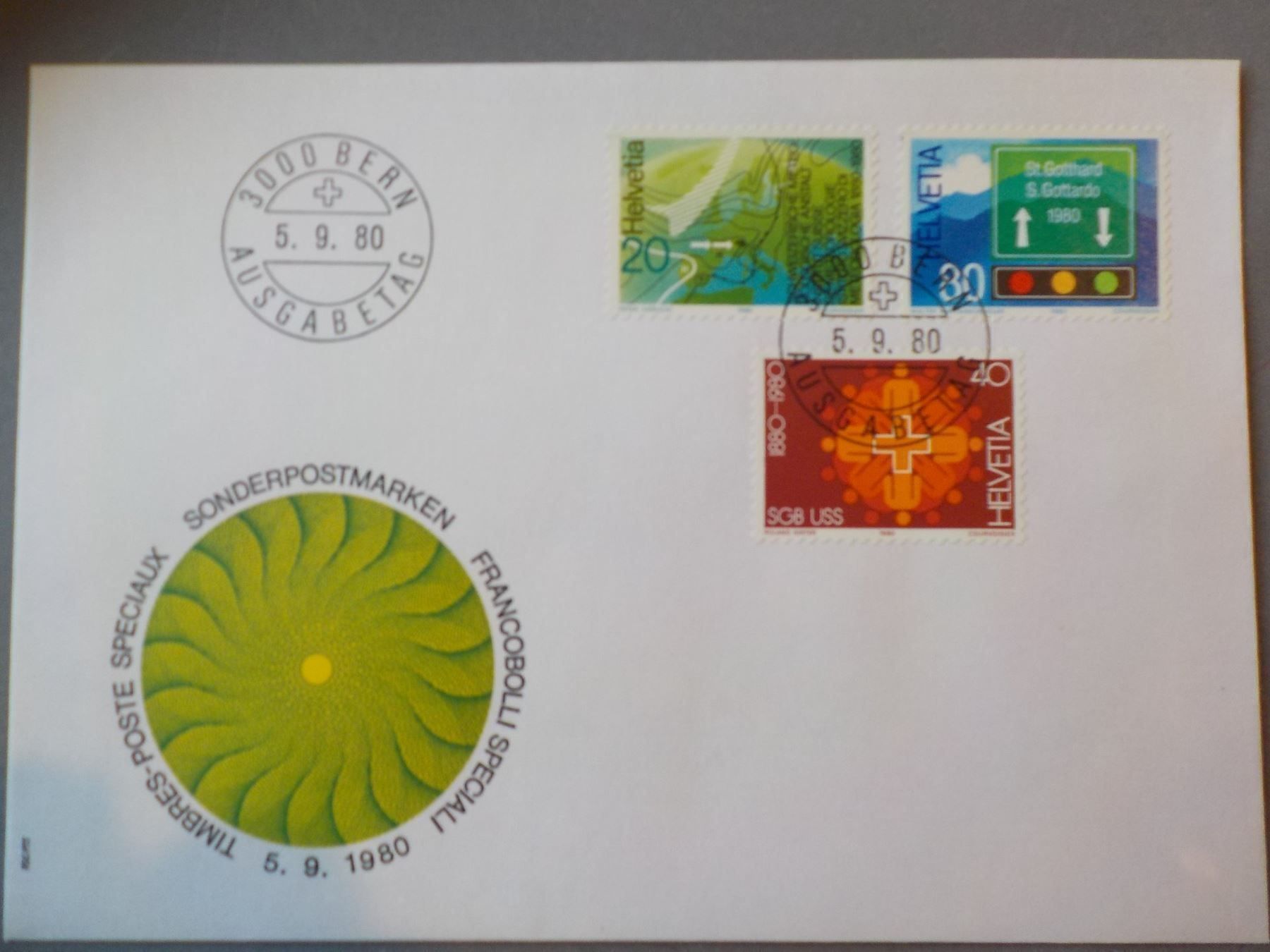 Tutti i francobolli: 1980, FDC, Sondermarken II, Serie – Nuovo (secondo la descrizione) da Muri b. Bern venduto da Ricardoverkauf