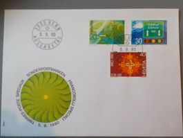 1980, FDC, Sondermarken II, Serie