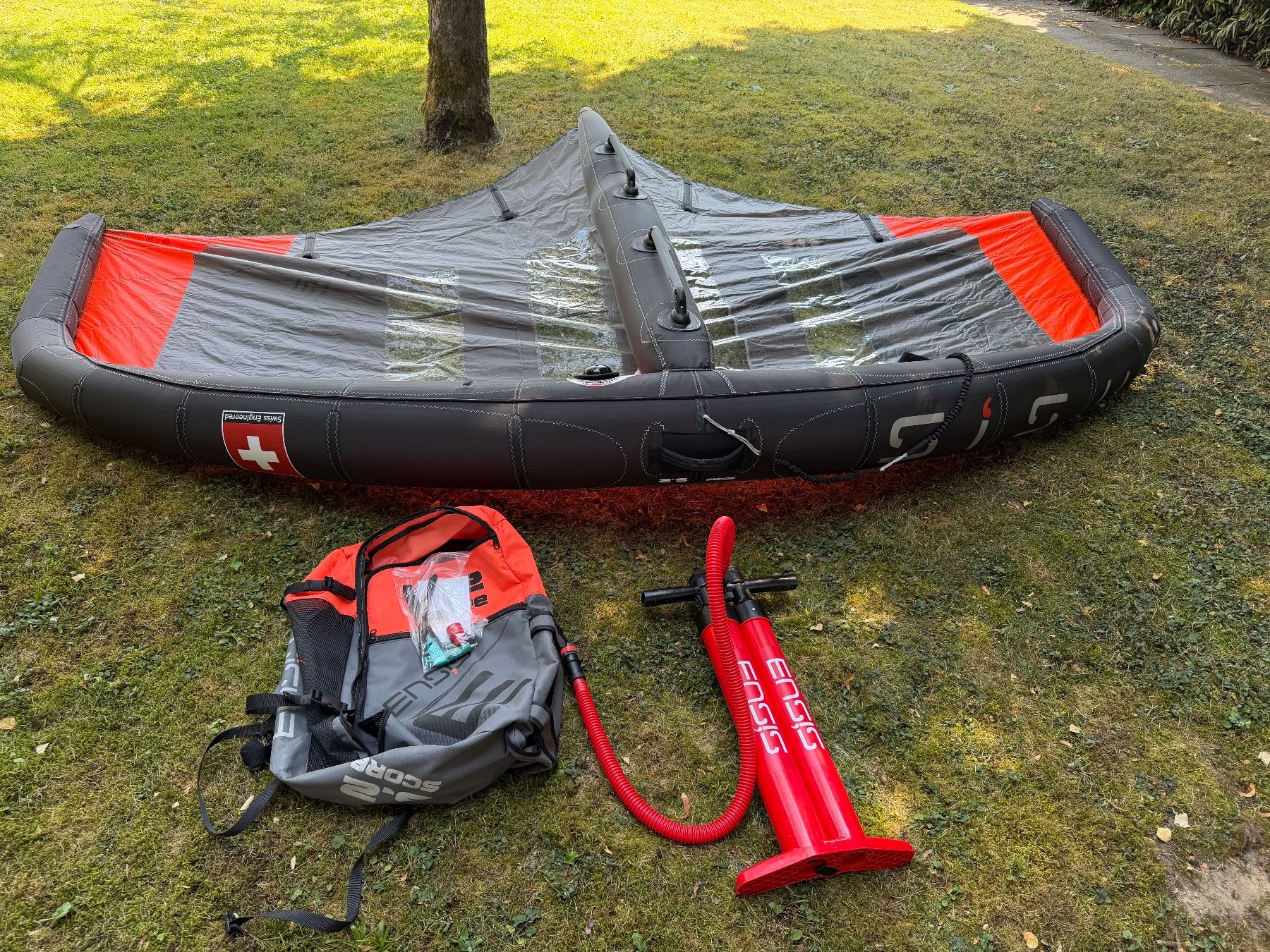 Ensis Surfen: Ensis Wing Score Rigid Handle Orange 5.2 – Neu (gemäss Beschreibung) aus Bellmund von Roman1331 2
