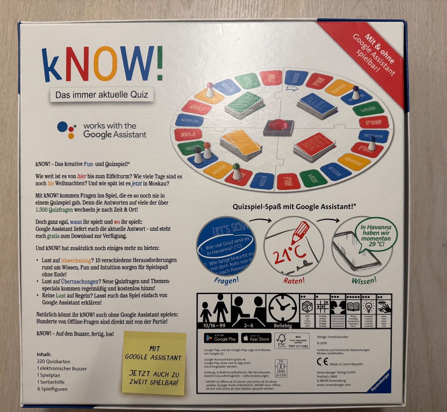 Ravensburger Jeux: kNOW! – D'occasion à Lenzburg par Oganesson 2