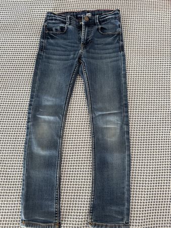 Okaidi Skinny Jeans blau Grösse 122
