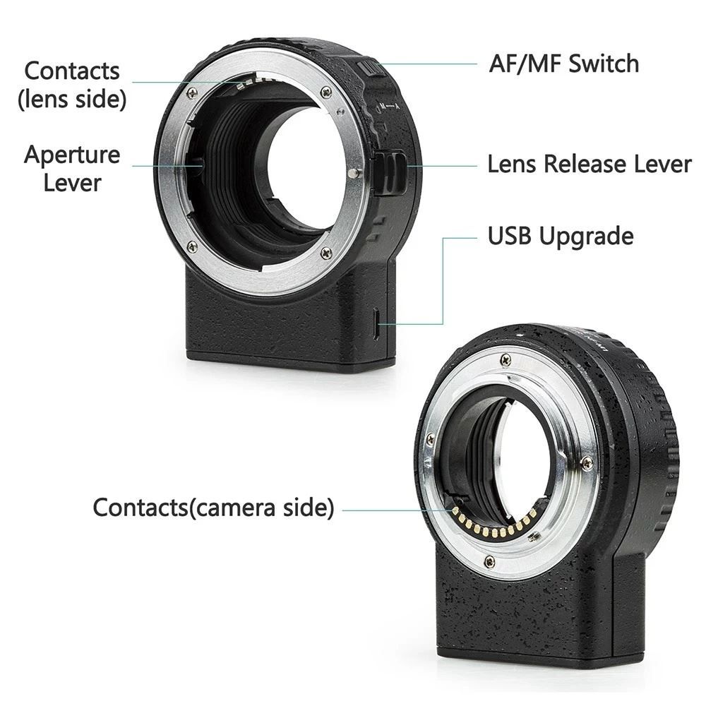 Viltrox Altri Accessori: Viltrox NF-M1 Adapter Objektivhalterung – Nuovo e nell'imballaggio originale da Malans GR venduto da BUYBEST-Schweiz 3