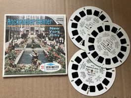 Viewmaster 3 reel set Rockefeller Center NY