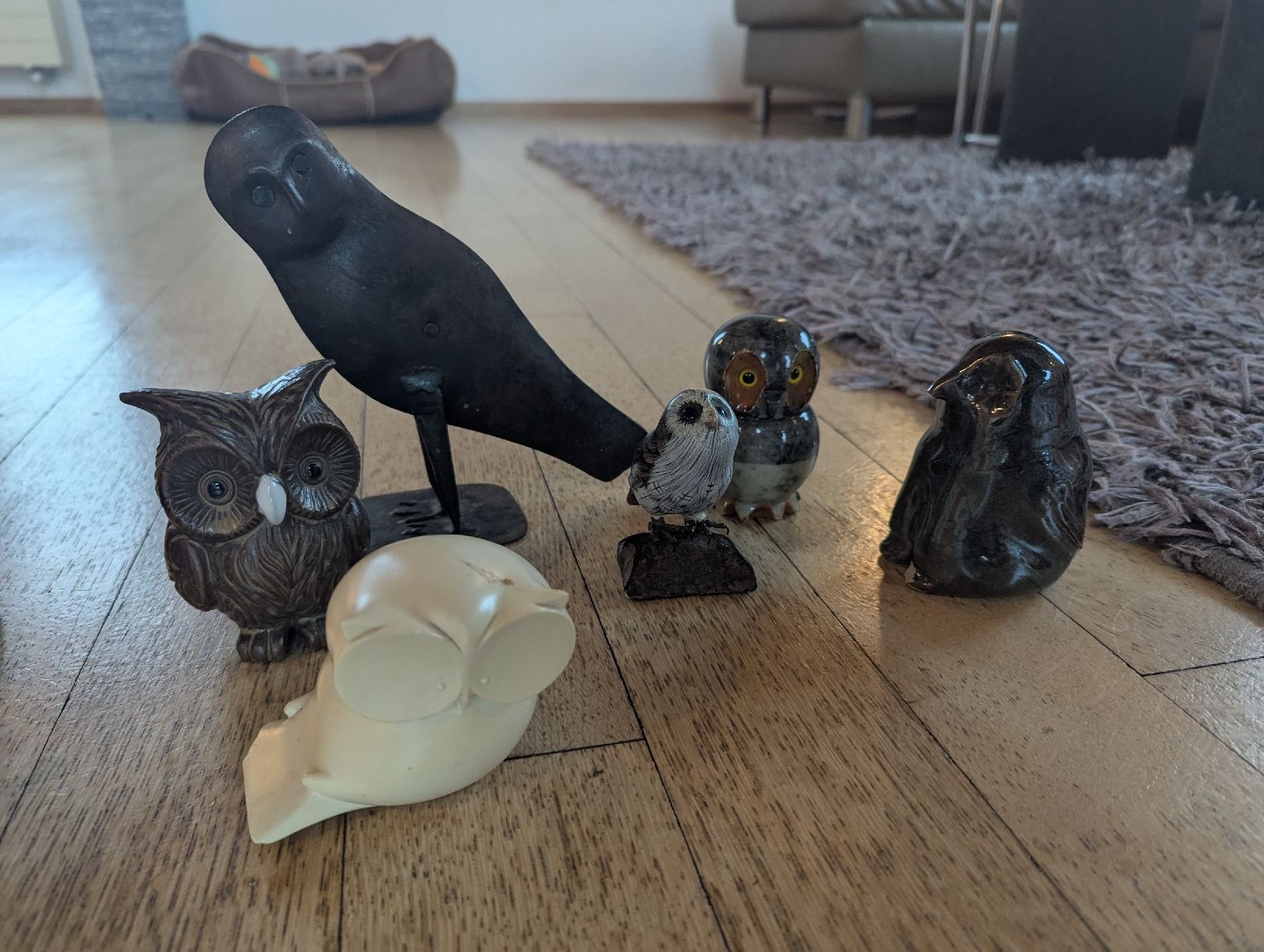 Alle Dekorationen: Eulen Figuren – Gebraucht aus Wittenbach von Mary.M.Boesch