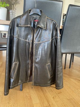 Veste homme Replay cuir synthétique taille M état ok