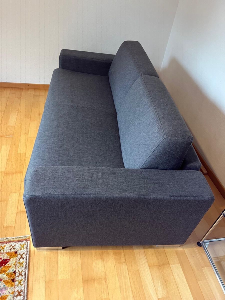 Sofas: Bettsofa 140cm Anthrazit – Gebraucht aus Nidau von no_ma 1