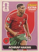 Seltene Panini WM 2026 Extra Sticker von Achraf Hakimi