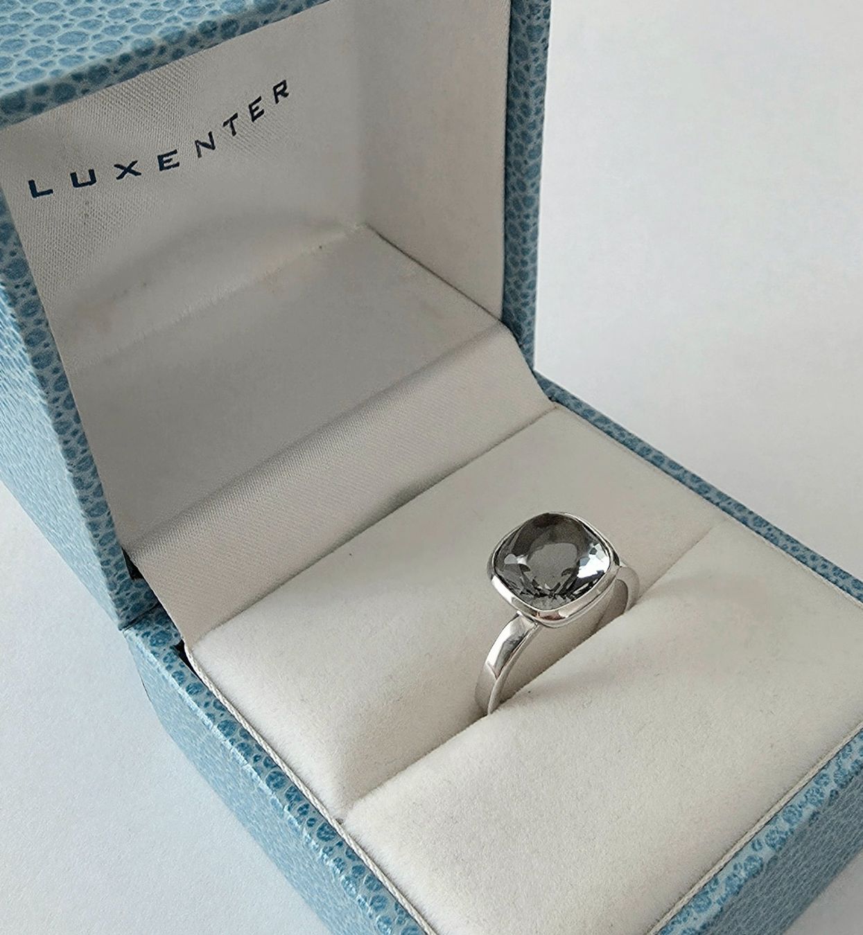 Ringe: Modernes Design Silber Ring 925 mit Bergkristall  - NEU – Neu und originalverpackt aus Uetikon am See von Coralreef 2