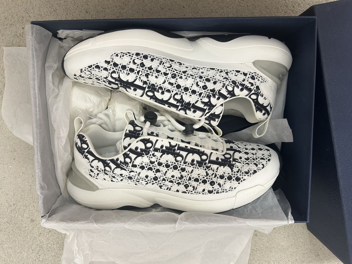 Dior Herrenschuhe: Dior B24 White Black Oblique Cannage – Neu und originalverpackt aus St.Gallen von y.vrn1 8