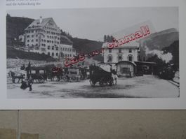 Graubünden St. Moritz  Bahnhof anno 1904