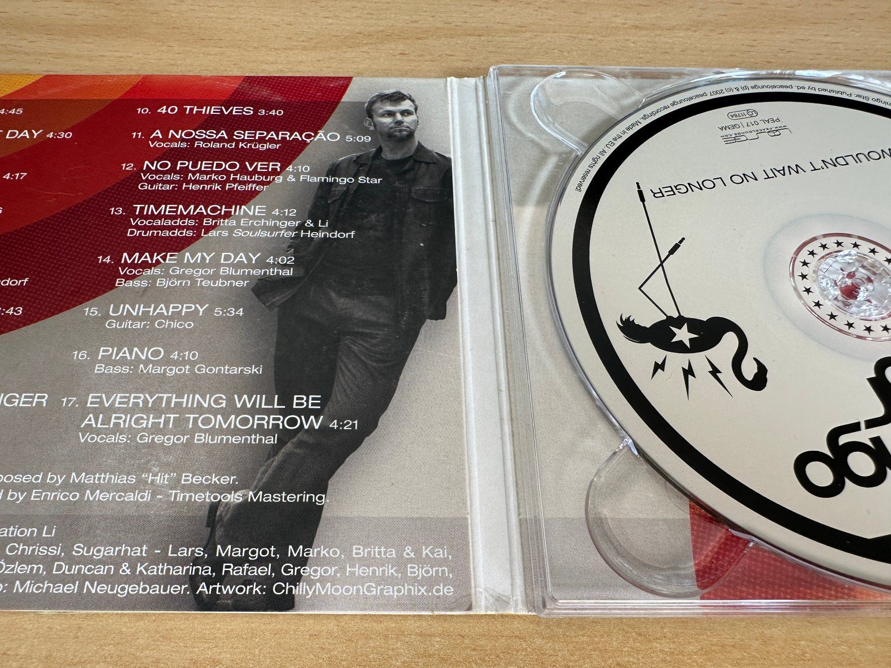 CD: Flamingo Star – I Wouldn't Wait No Longer – Usato da Rikon im Tösstal venduto da Alpenmutz 2