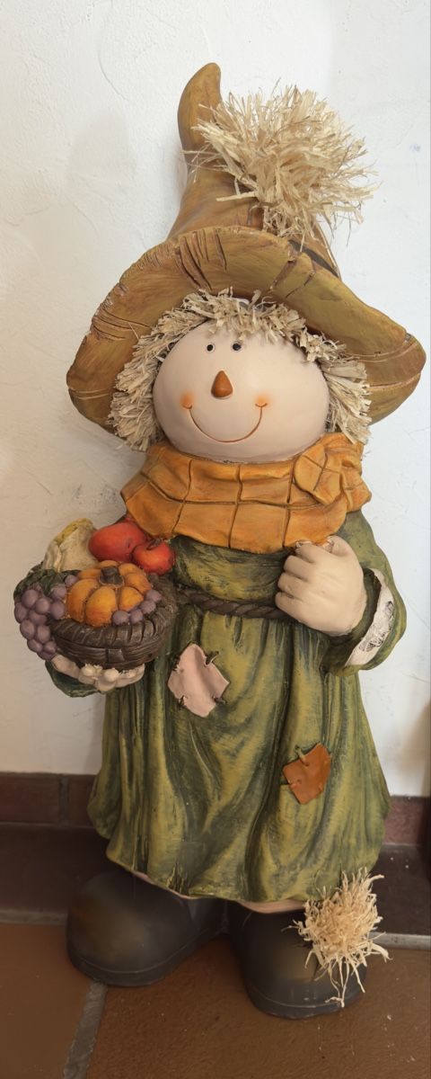Statuette: Deko Vogelscheuche Figur Herbst  – Usato da Hombrechtikon venduto da Froeschli9