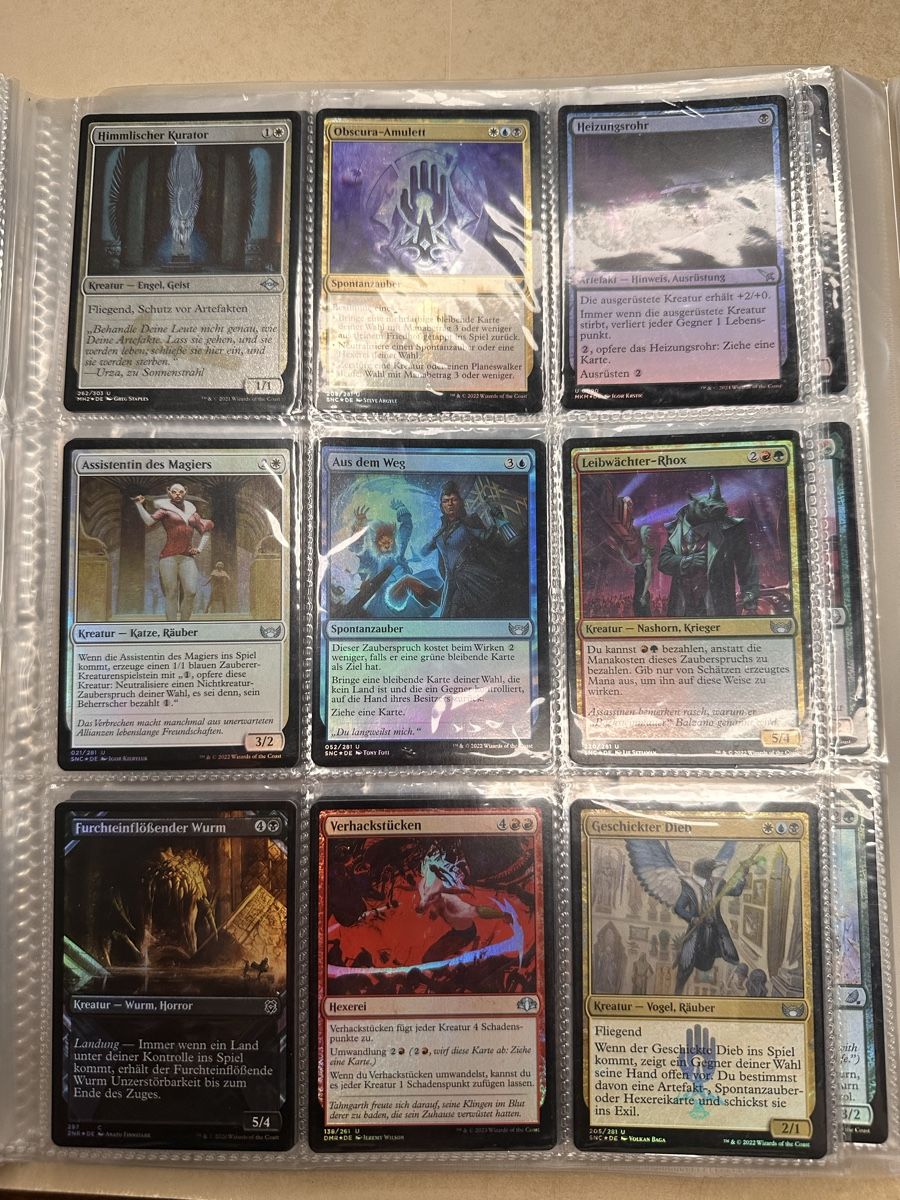Magic The Gathering Sammelbilder & Trading cards: Magic The Gathering Sammlung 448 Karten nur Foils – Gebraucht aus Walliswil b.Wangen von Swiss-Trading-Bros 9