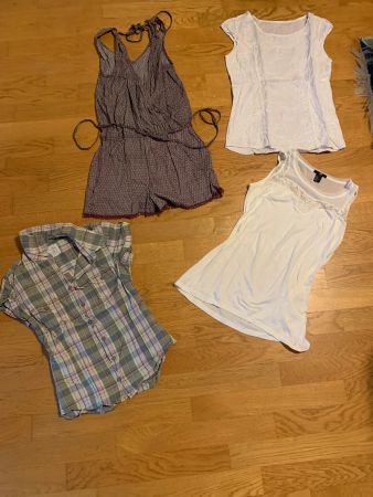 Kleiderpaket Damen / Jumpsuit, Bluse, T-Shirts Grösse 36 / S