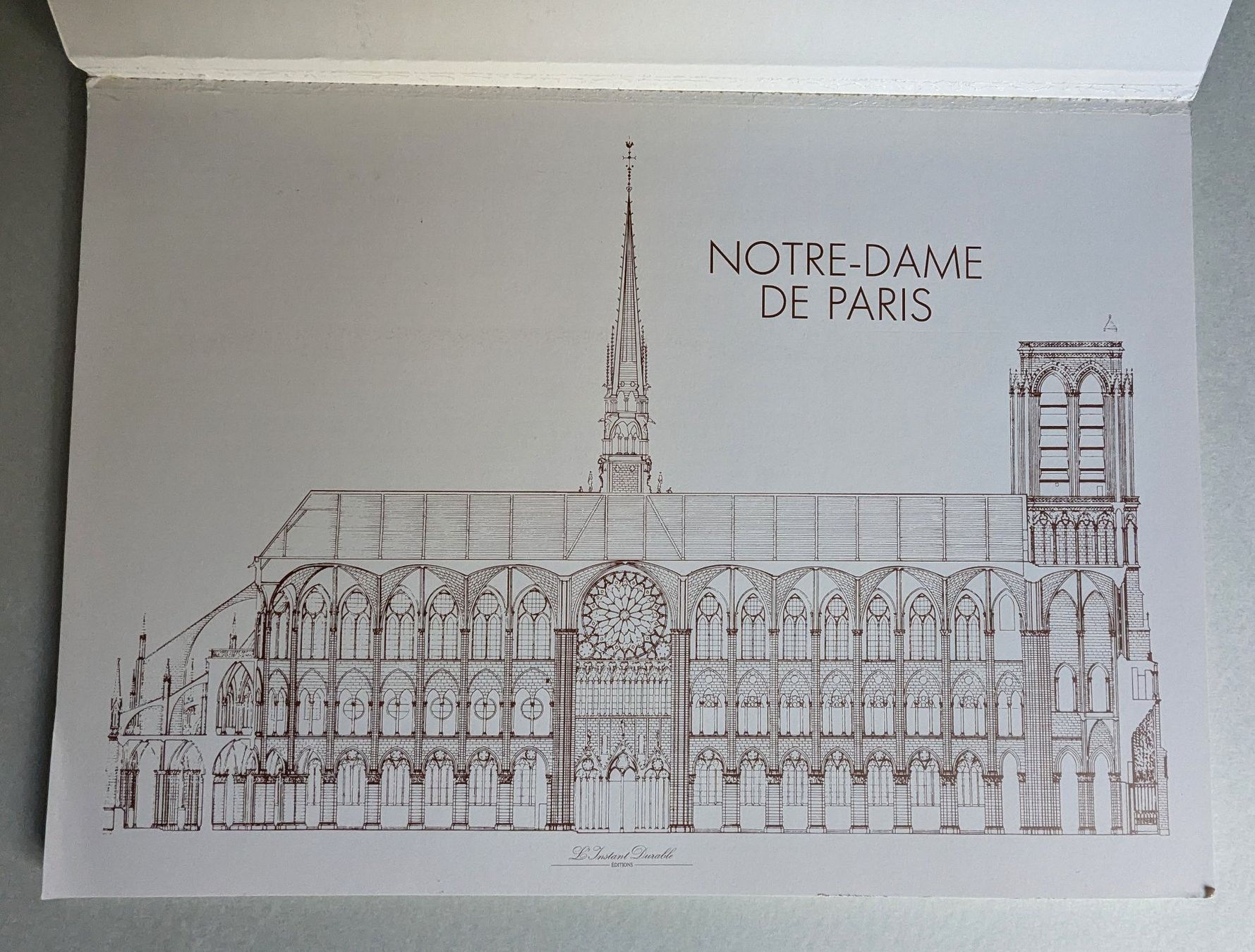 Modellbausätze & Standmodelle: Notre-Dame de Paris grosser authentischer Bastelbogen – Neu und originalverpackt aus Olten von J.Cooper58 4