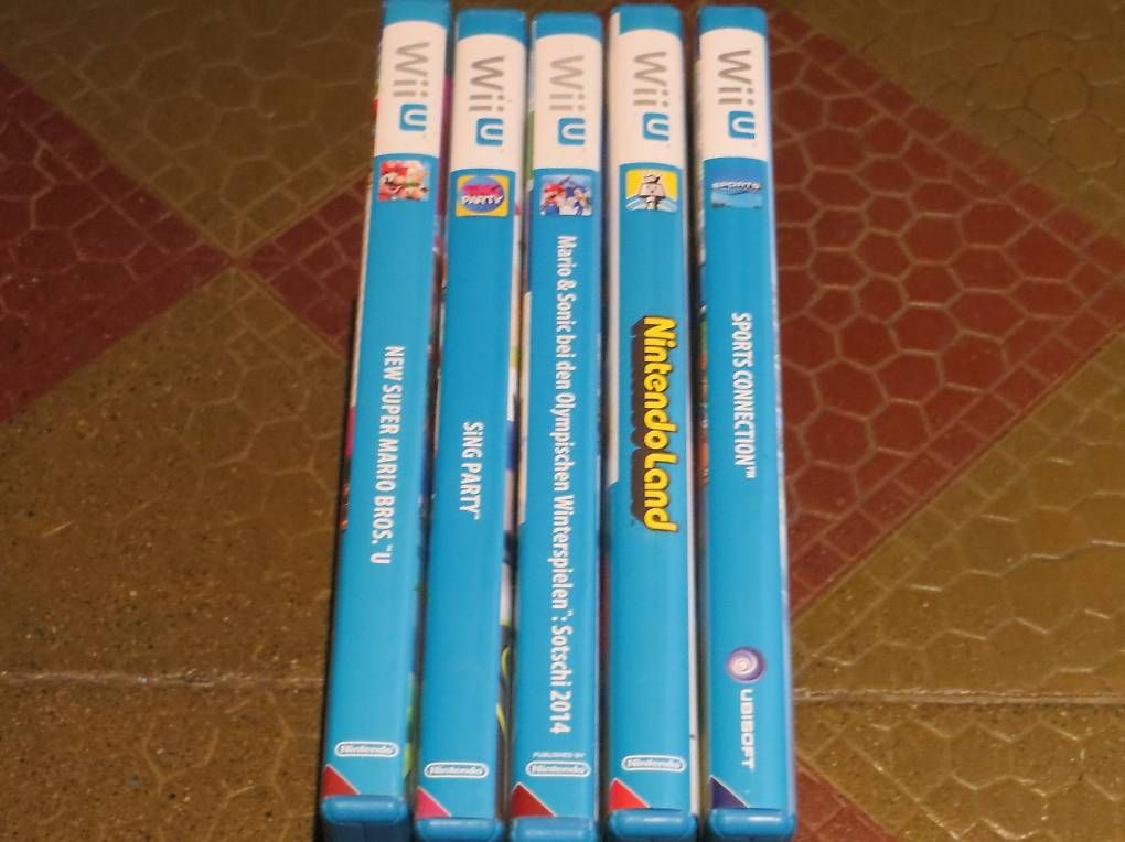 Nintendo Console: Wii U Spiele/ Wii u Pad – Difettoso da Büren an der Aare venduto da Gubbler 3