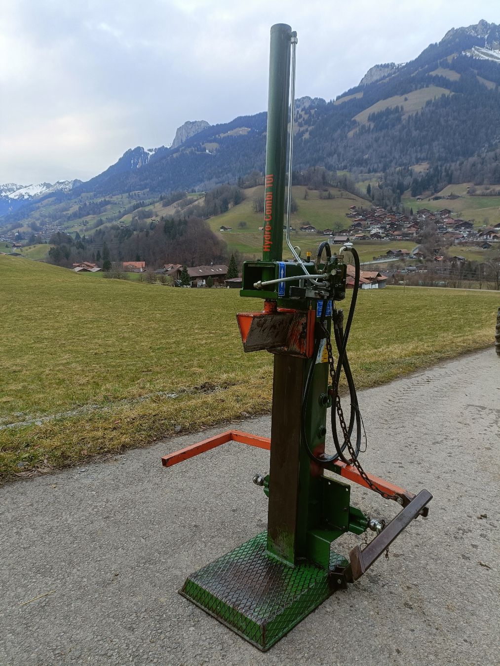 Holzspalter Baut Kein Druck Auf