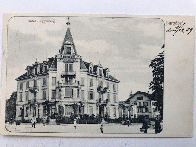 Ansichtskarten: Burgdorf, von 1909 – Gebraucht aus Niederscherli von Lucia16