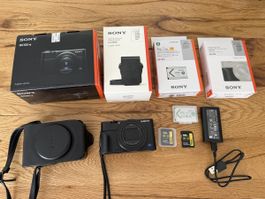 Sony RX100 VII Kompaktkamera mit Zubehoer guter Zustand