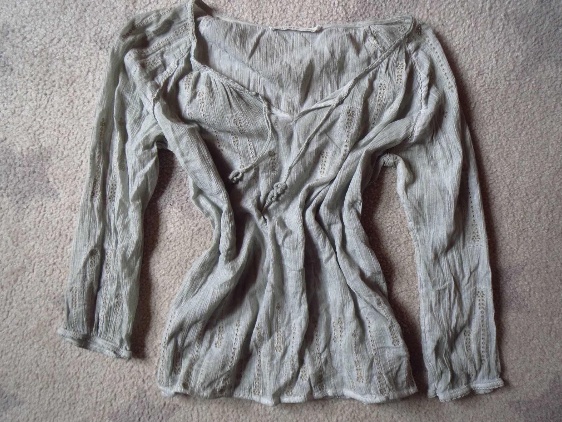 Nile Blusen: super süsse NILE Damen Bluse Gr M mit Spitze – Gebraucht aus Kiental von Anna8702