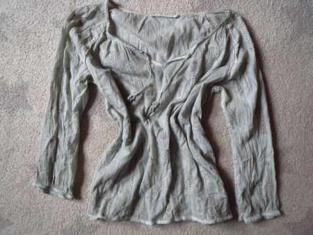 super süsse NILE Damen Bluse Gr M mit Spitze