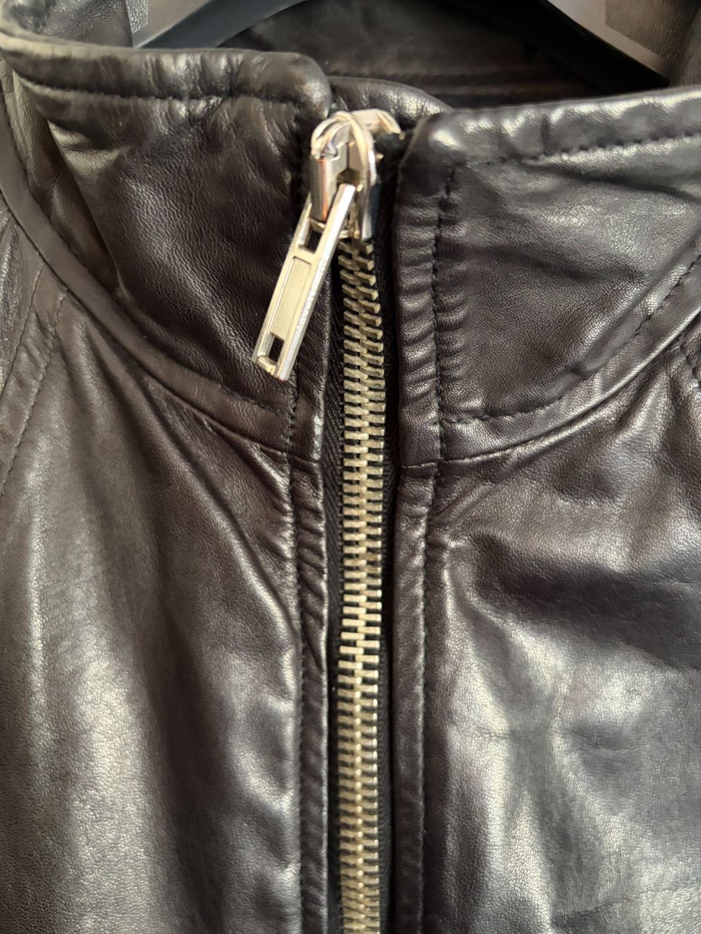 Rick Owens Jacken: Rick Owens Waxed Leather Jacket – Gebraucht aus Canobbio von kk_dee 1
