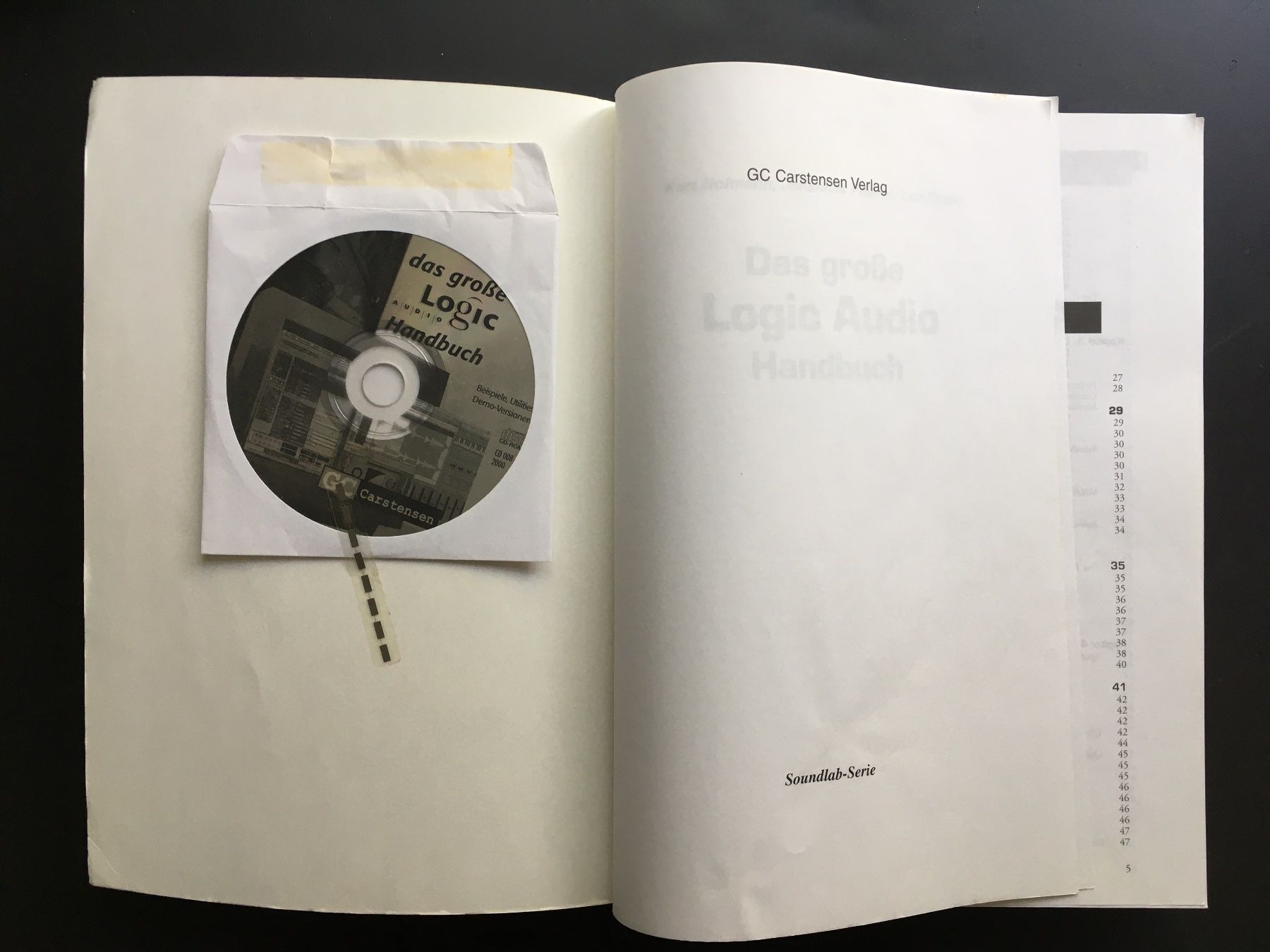 Libri: Hofmann/Prischl/Sasso: Das grosse Logic Audio Handbuch, 2000 – Usato da Basel venduto da loukash 3