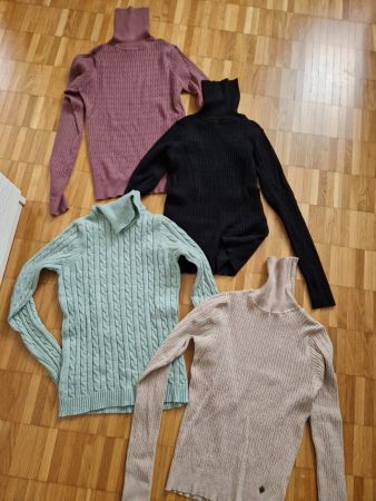 maglia collo alto donna
