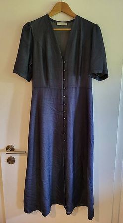 Schönes Jeans Kleid in dunkelblau, Gr. 40 / S