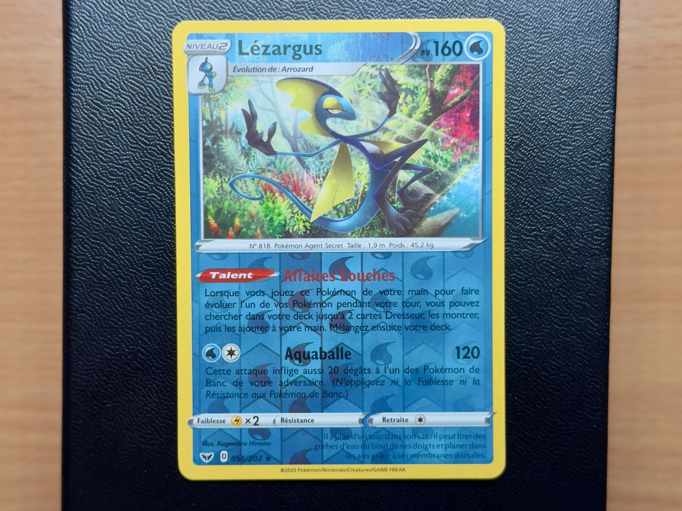 Pokémon Carte collezionabili: Lézargus Reverse (058/202)- Épée et Bouclier - SSH FR EB01 – Usato da Chézard-St-Martin venduto da Kro_Cards