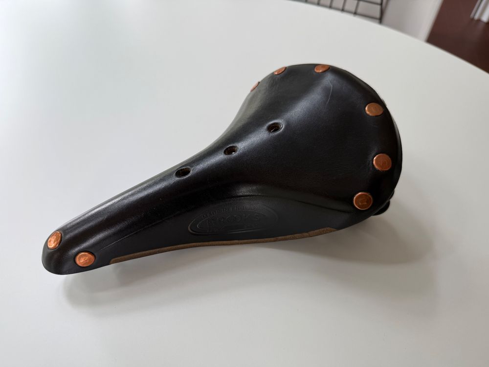 Brooks Pezzi di ricambio: Brooks Ledersattel Flyer Special, Schwarz, Top Zustand! – Usato da Winterthur venduto da gregorypeck