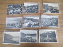 Montreux - etwa 65 alte Ansichtskarten.